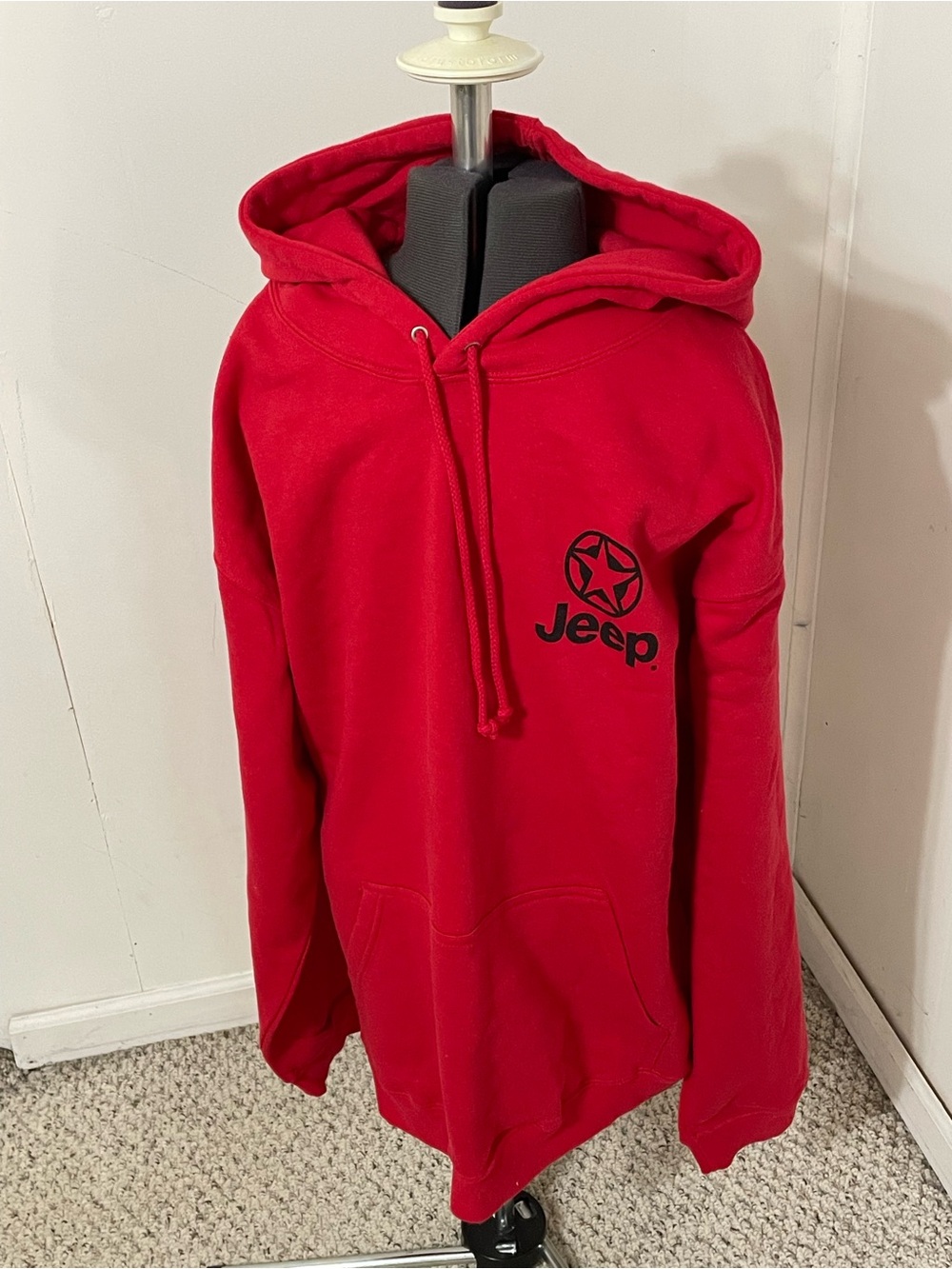 Jeep Hoodie in Red